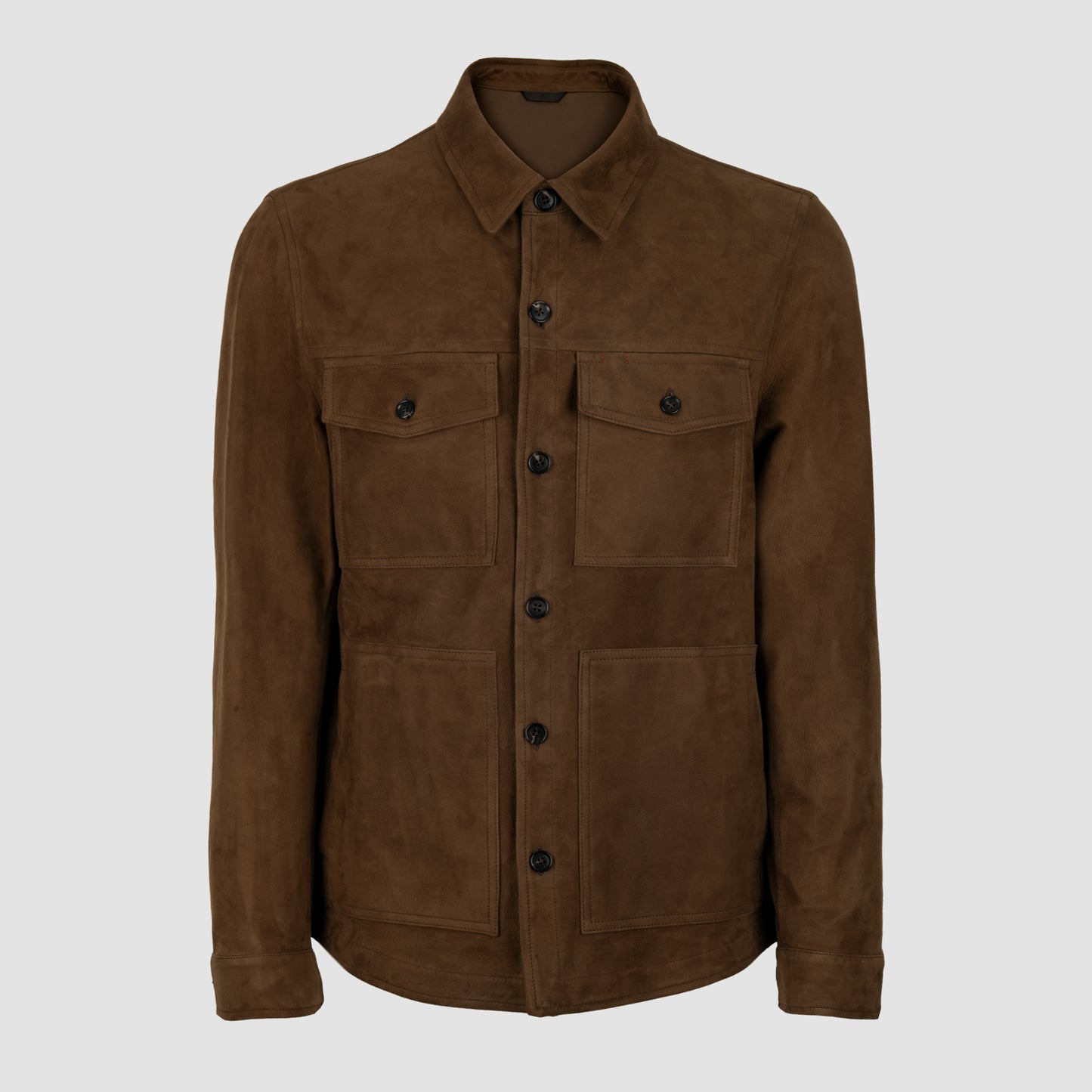 Aquasuede Overshirt Brown