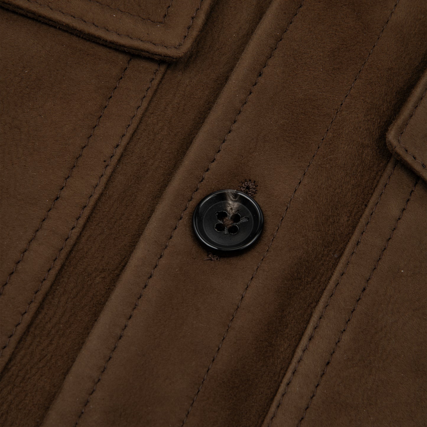 Aquasuede Overshirt Brown