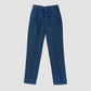 Gabardine Comfort Cotton Drawstring Sportpants Blue