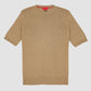 Silk T-Shirt Beige