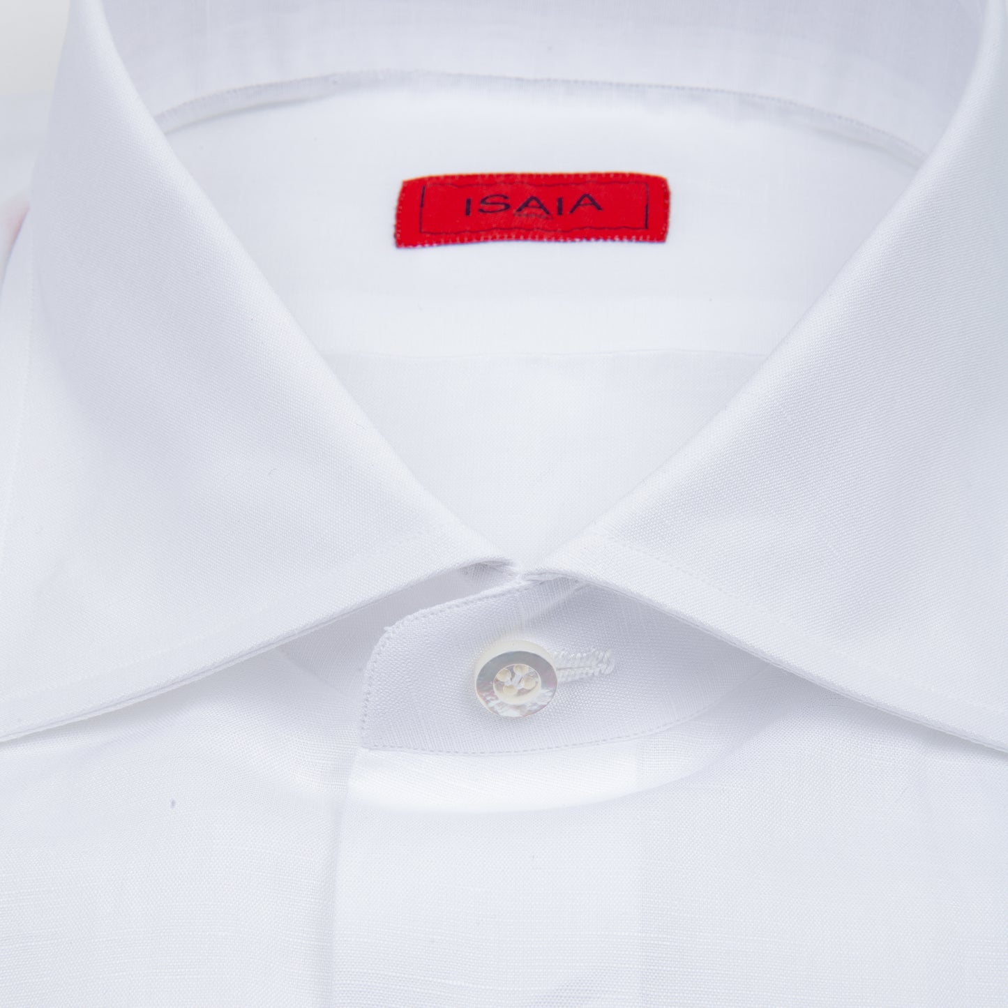 Cotton and Linen Sportshirt White