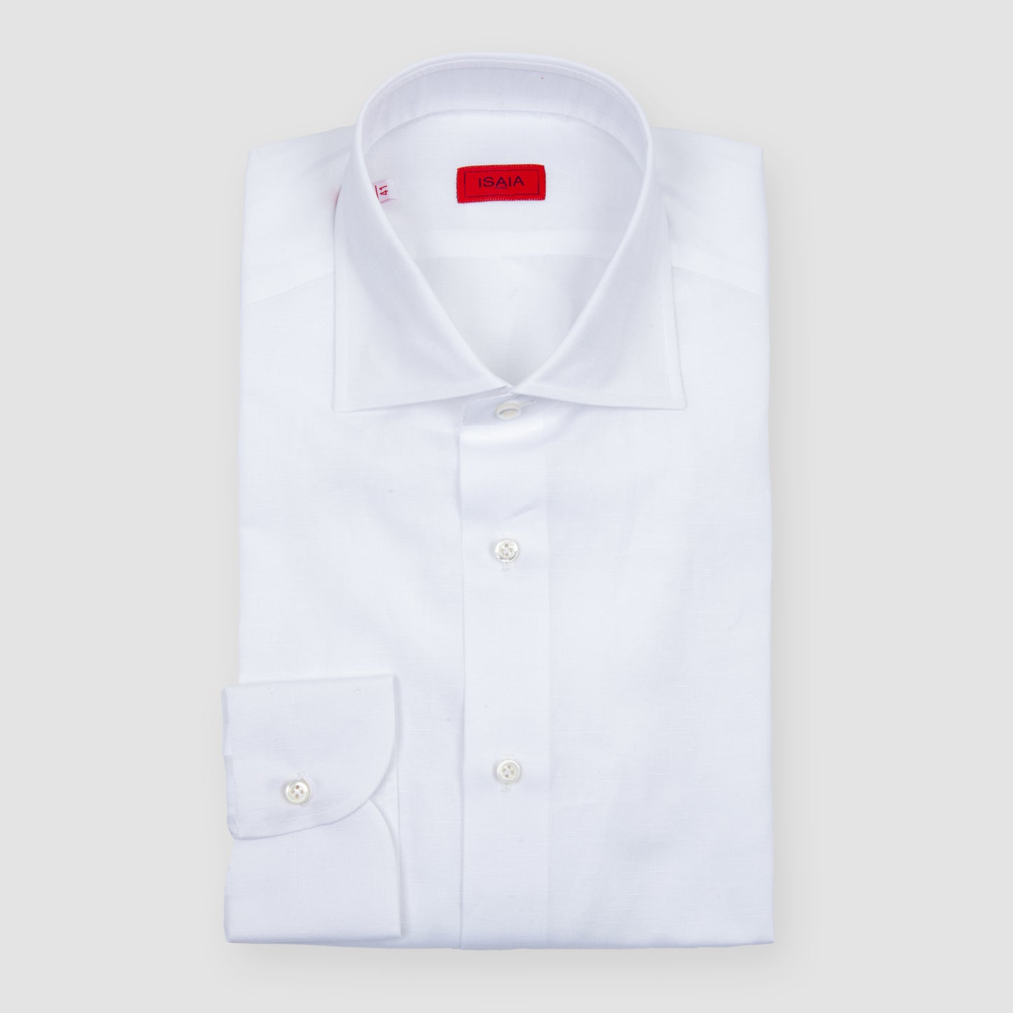 Cotton and Linen Sportshirt White