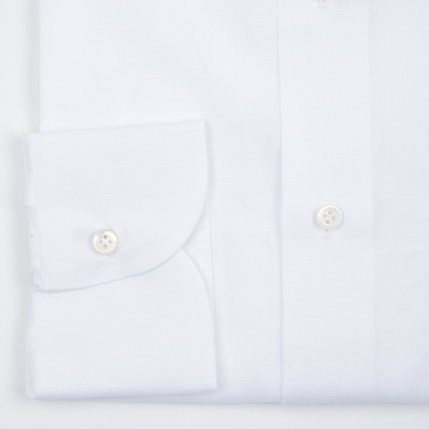 Cotton and Linen Sportshirt White