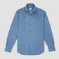 Double Button Down Denim Sportshirt Blue