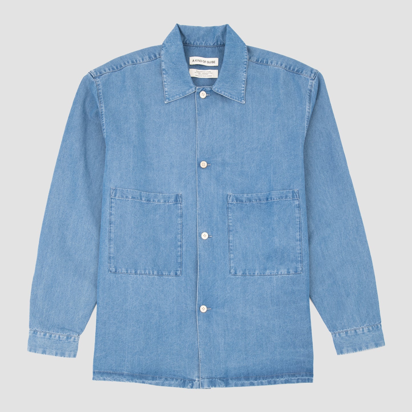 Sayan Shirt Jacket Blue