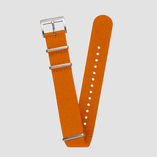 Bold Nato Steel Strap set - 22MM Orange