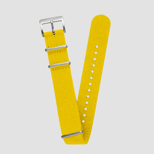 Bold Nato Steel Strap set - 22MM Yellow