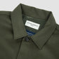 HARRISON OVERSHIRT Italian Wool Cashmere Olive