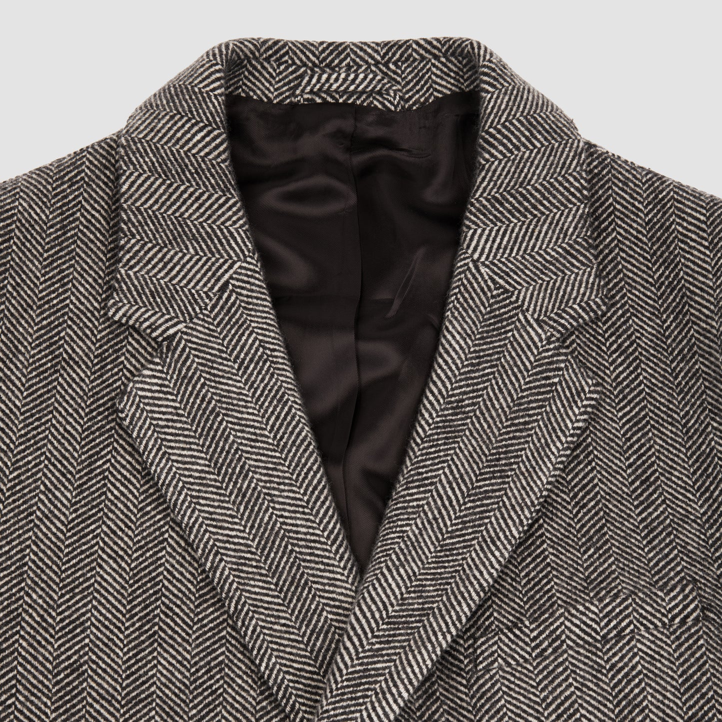 LEON JACKET Cashmere  Dark Brown/Beige