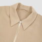 MATTY BOMBER Italian Wool Cashmere Beige