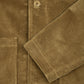 ULYSEE JACKET Italian Cotton Corduroy Dark Sepia