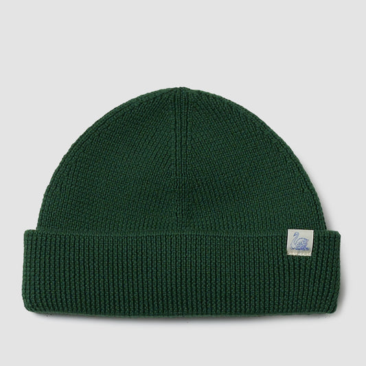 Merino Wool, Ribbed Watch Cap, Classic Fit Moss