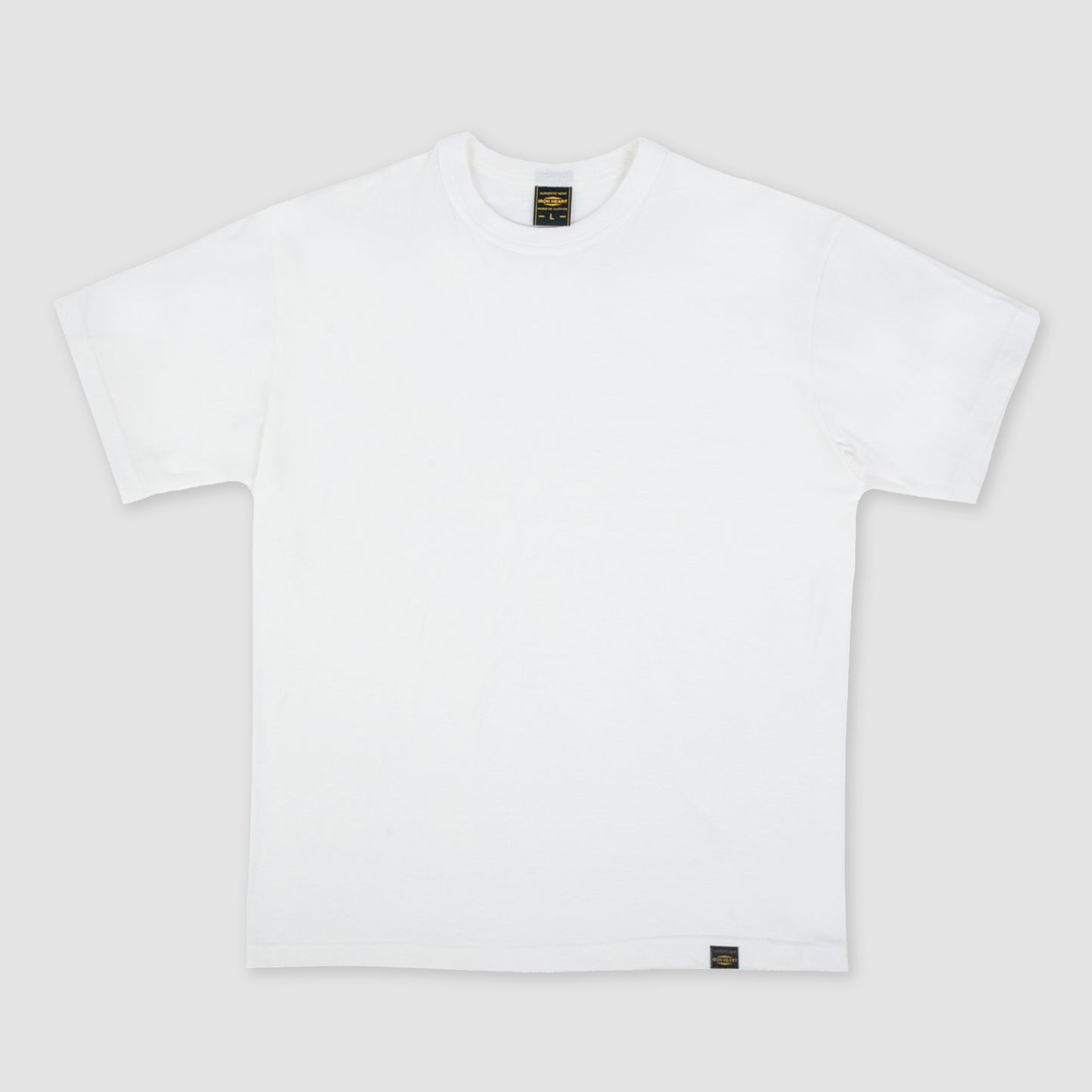 6.5oz Loopwheel Crew Neck T-Shirt White