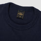 6.5oz Loopwheel Crew Neck T-Shirt Navy