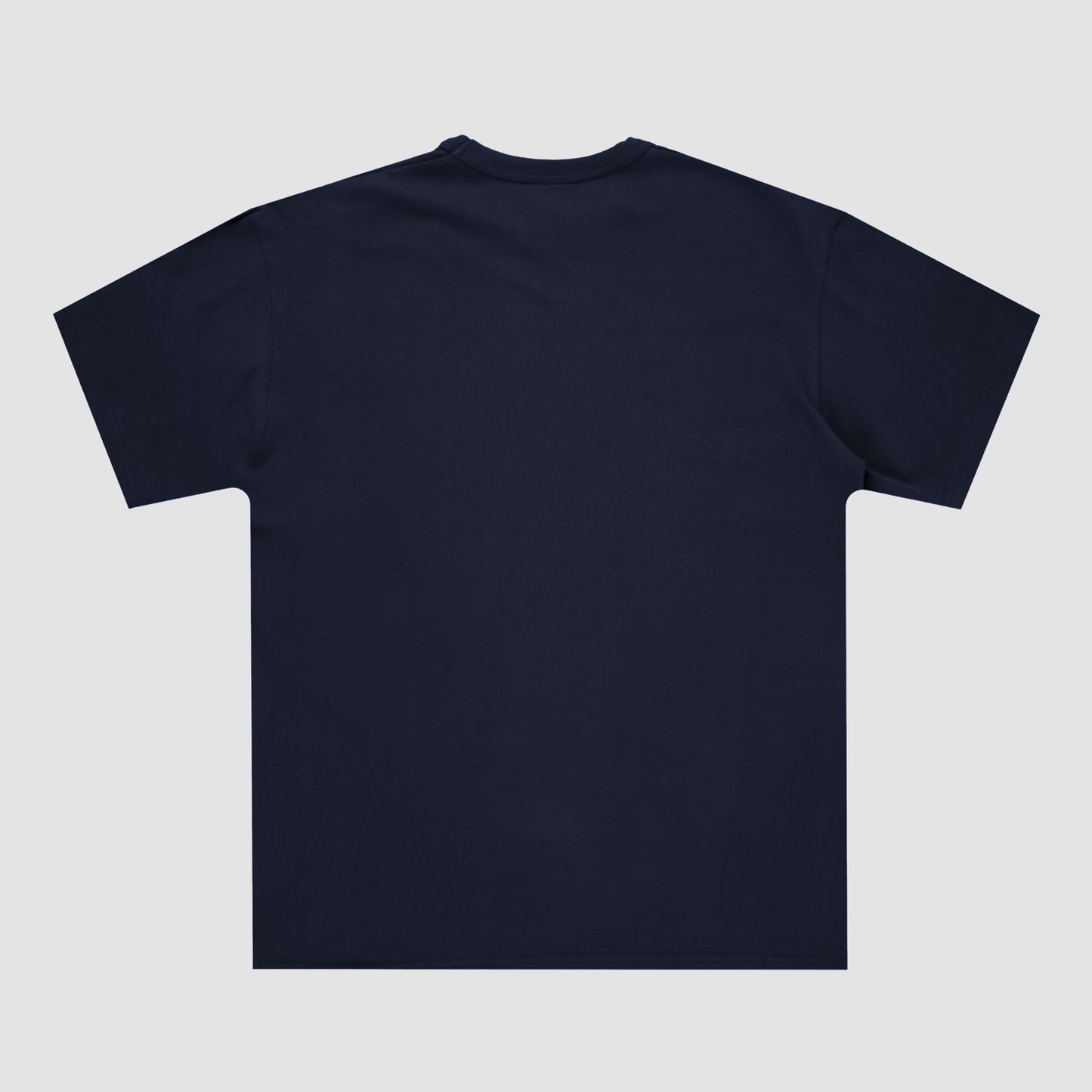 6.5oz Loopwheel Crew Neck T-Shirt Navy