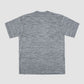 6.5oz Loopwheel Crew Neck T-Shirt Marl Grey