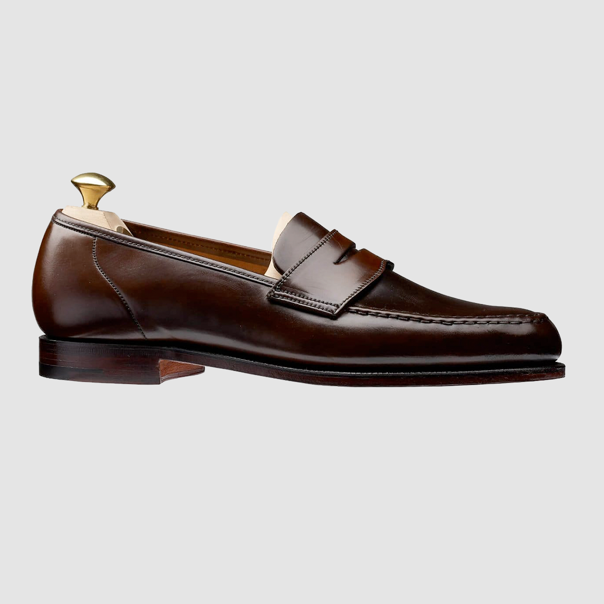 Harvard, Dark Brown Cordovan, Leather Sole