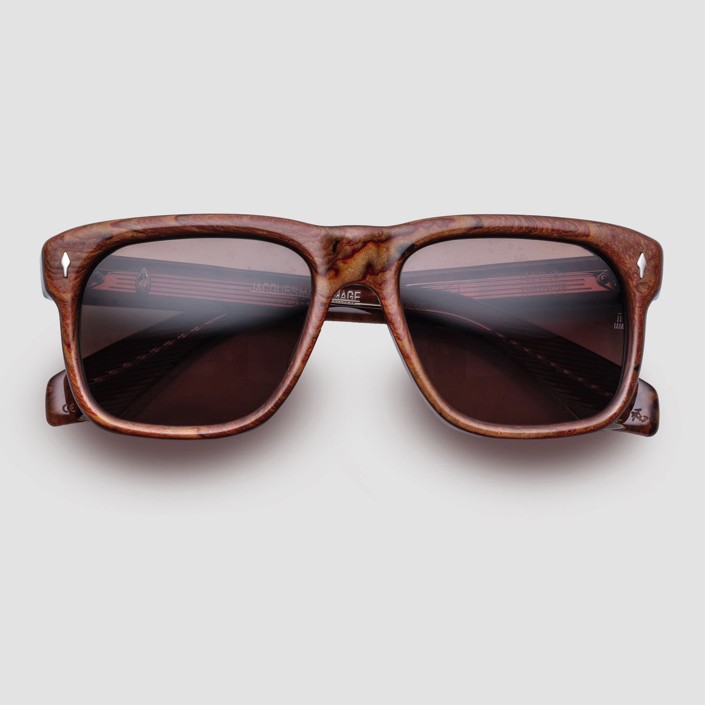 YVES, BURLWOOD, Brown Lenses CR39, Dark Gold Hardwear