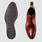 Chelsea 8, Chestnut Burnished Calf, City Sole