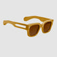 ENZO, SUNTAN, Brown Lenses, Sterling Silver Hardwear