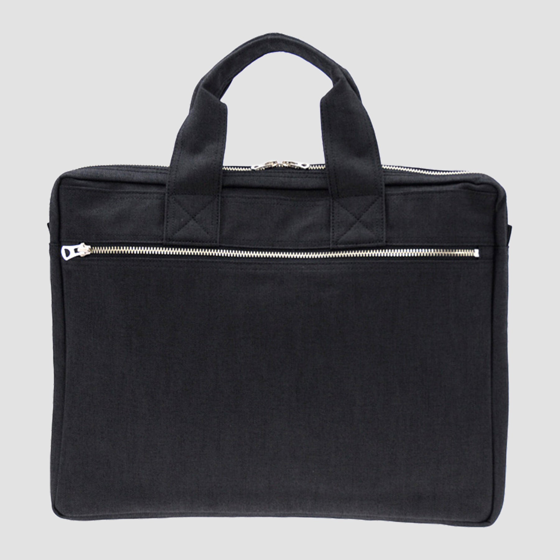 Porter Smoky Briefcase Black – Silver Deer