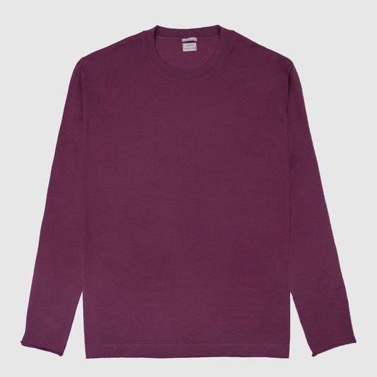 Summer Cashmere Crewneck Sweater - Dahlia