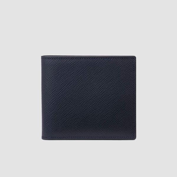 6 Card Slot Money Clip Wallet in Panama in navy