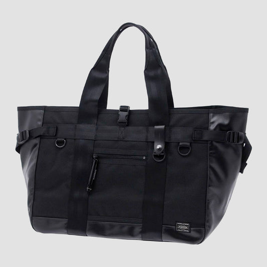 Heat Long Tote Bag - Black